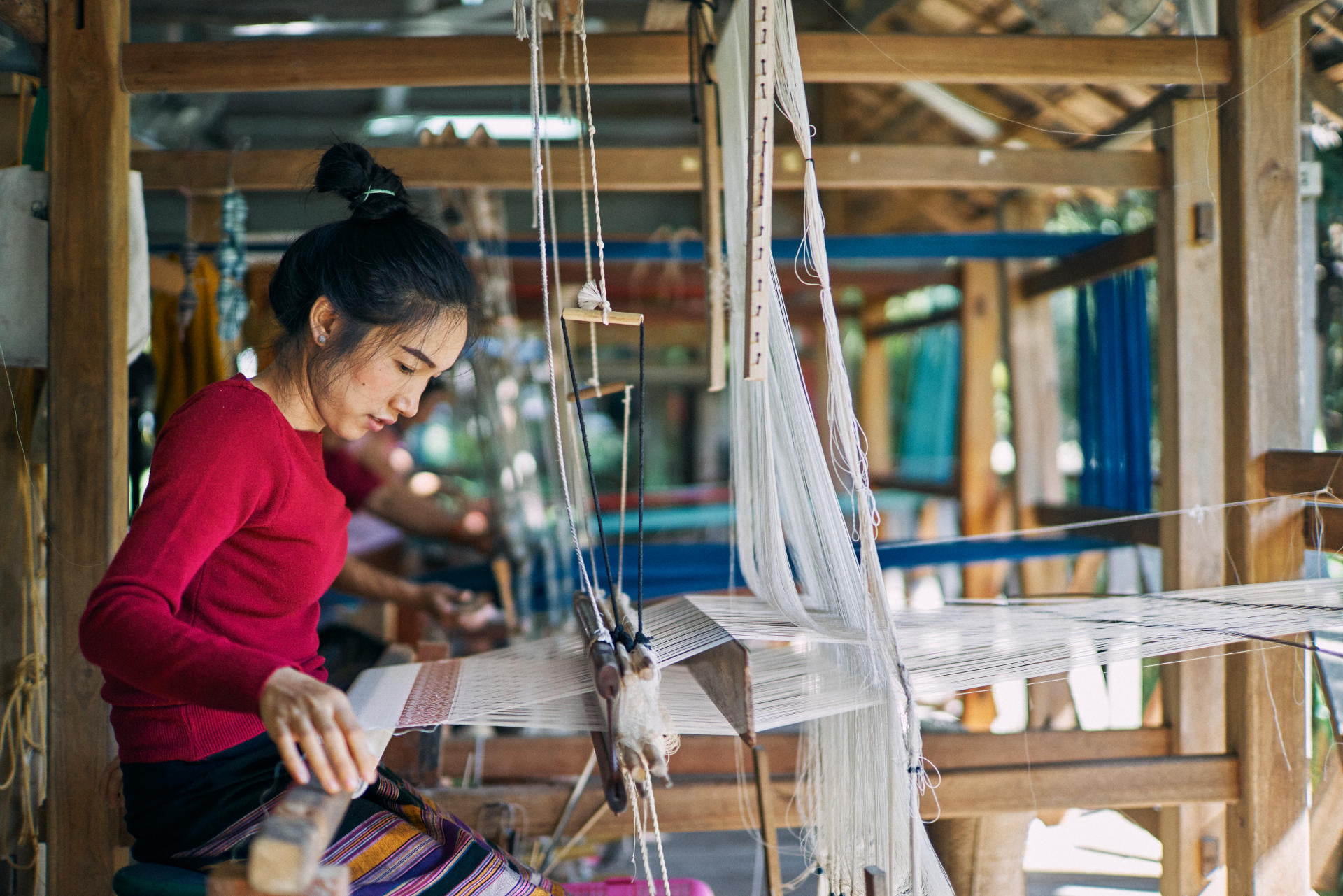 Traditional Lao Weaving
