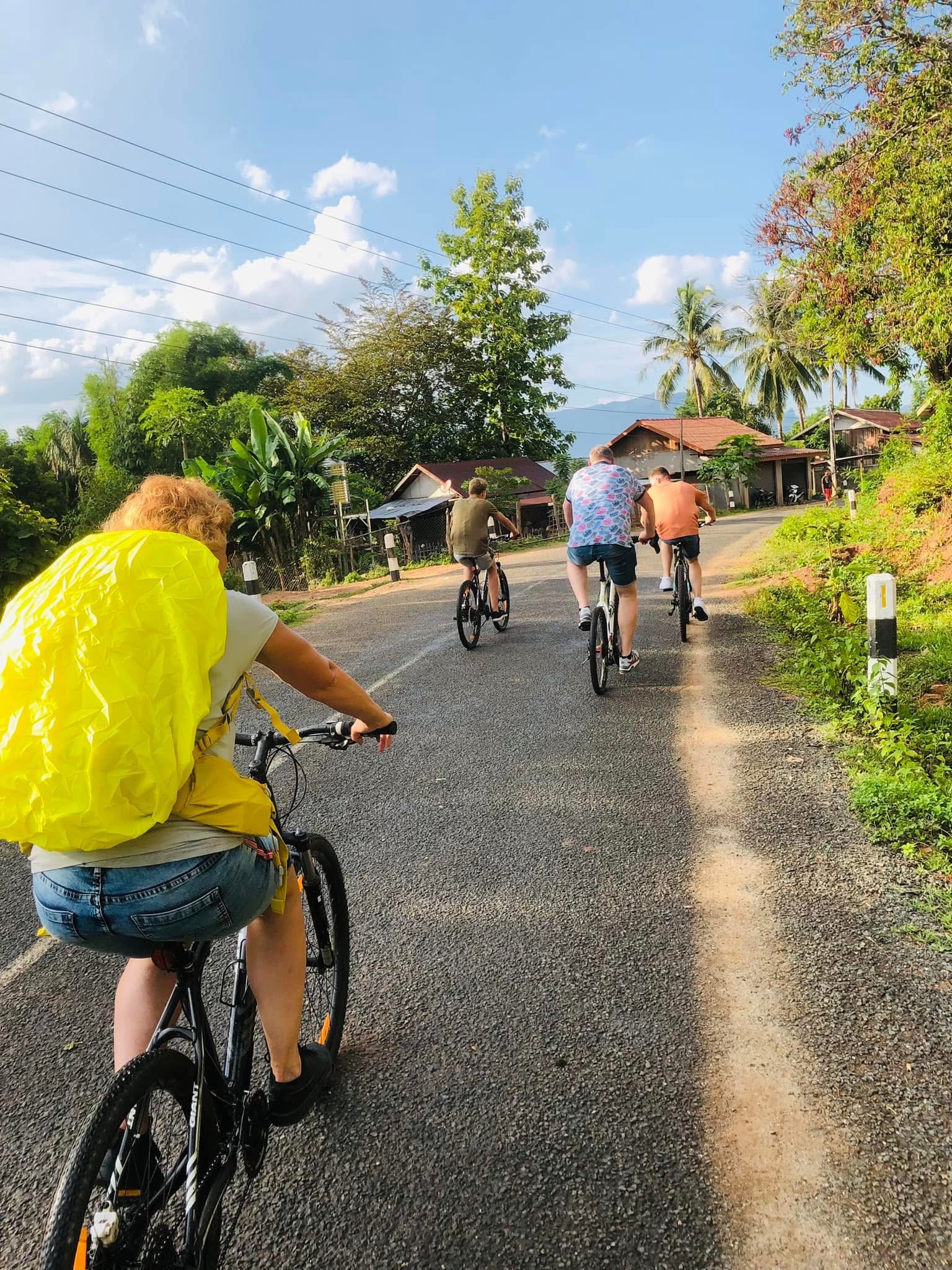 Adventure activity with tourist group
