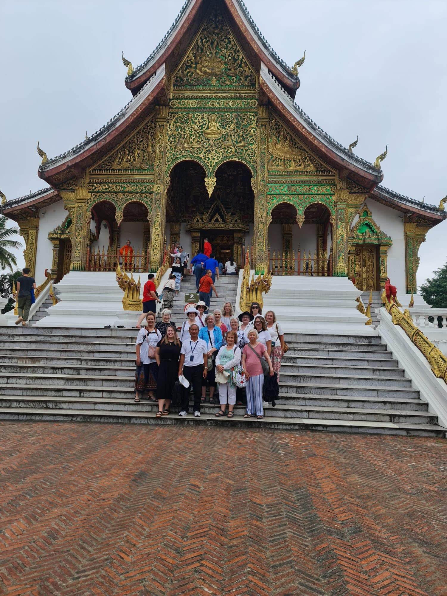 Temple visit with guided tour group