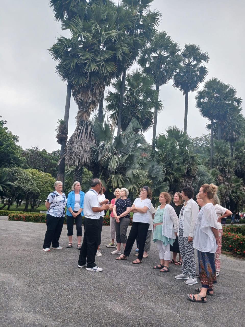 Village visit and cultural exchange